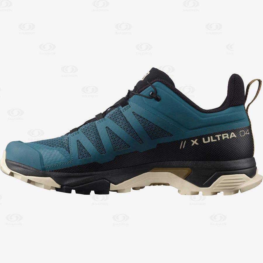 Aqua Salomon X ULTRA 4 Men's Hiking Shoes | US-W1500