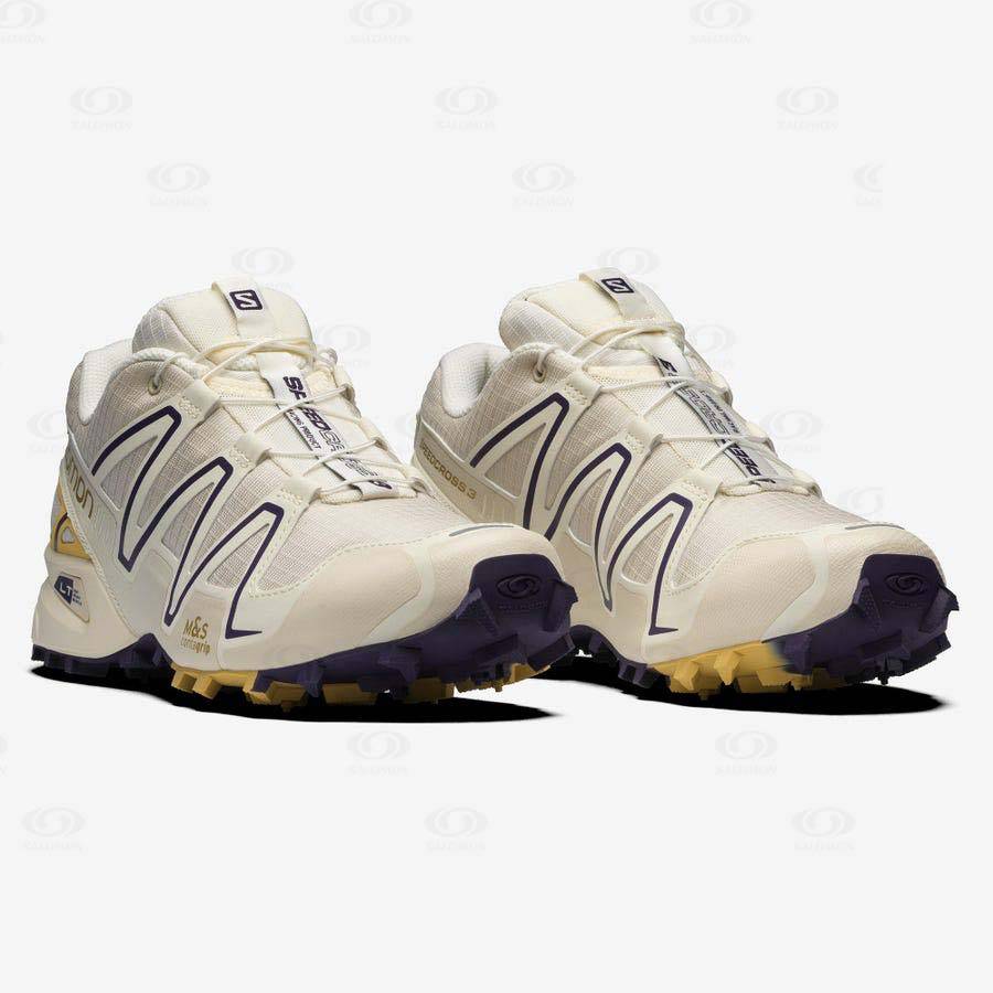 Beige Salomon SPEEDCROSS 3 Women's Sneakers | US-N1428