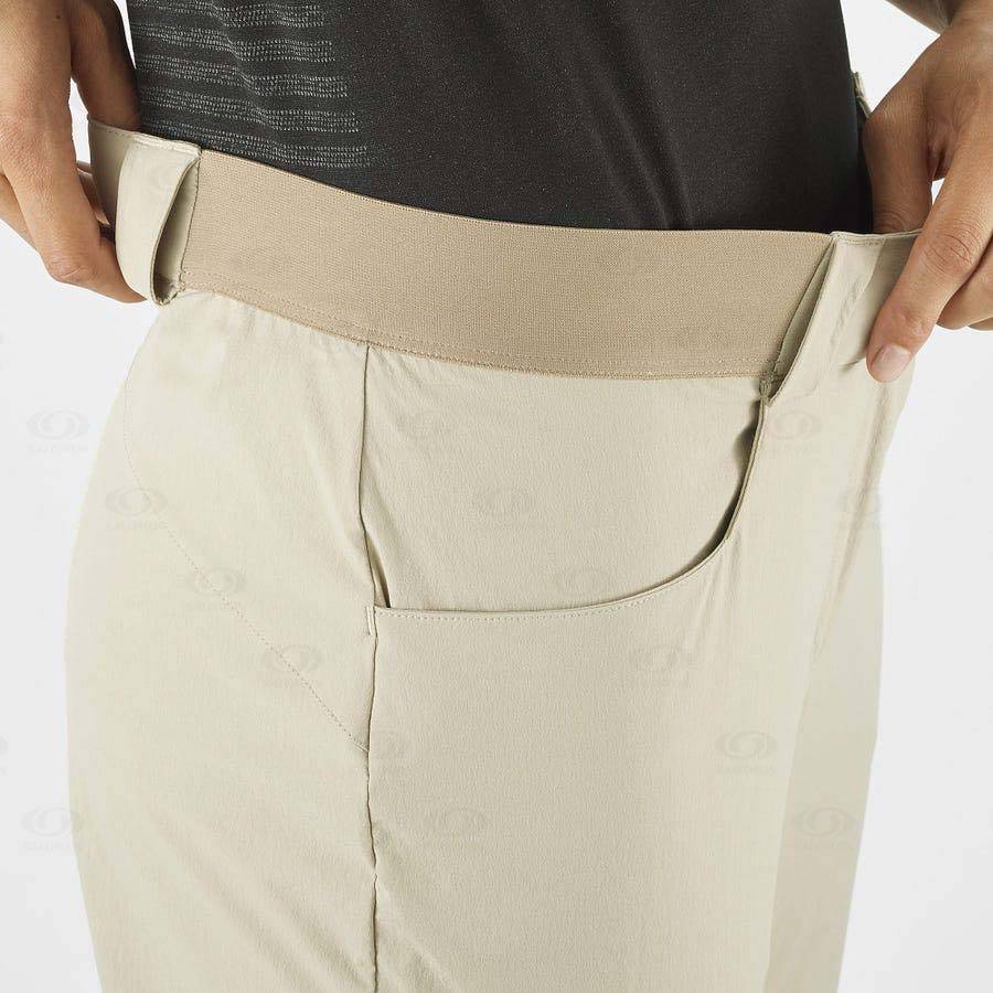 Beige Salomon WAYFARER Women's Pants | US-L1998