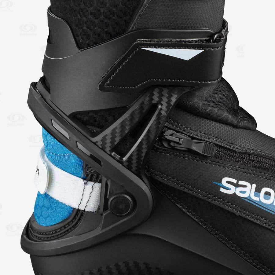 Black / Blue Salomon PRO COMBI PROLINK Men's Ski Boots | US-W1140