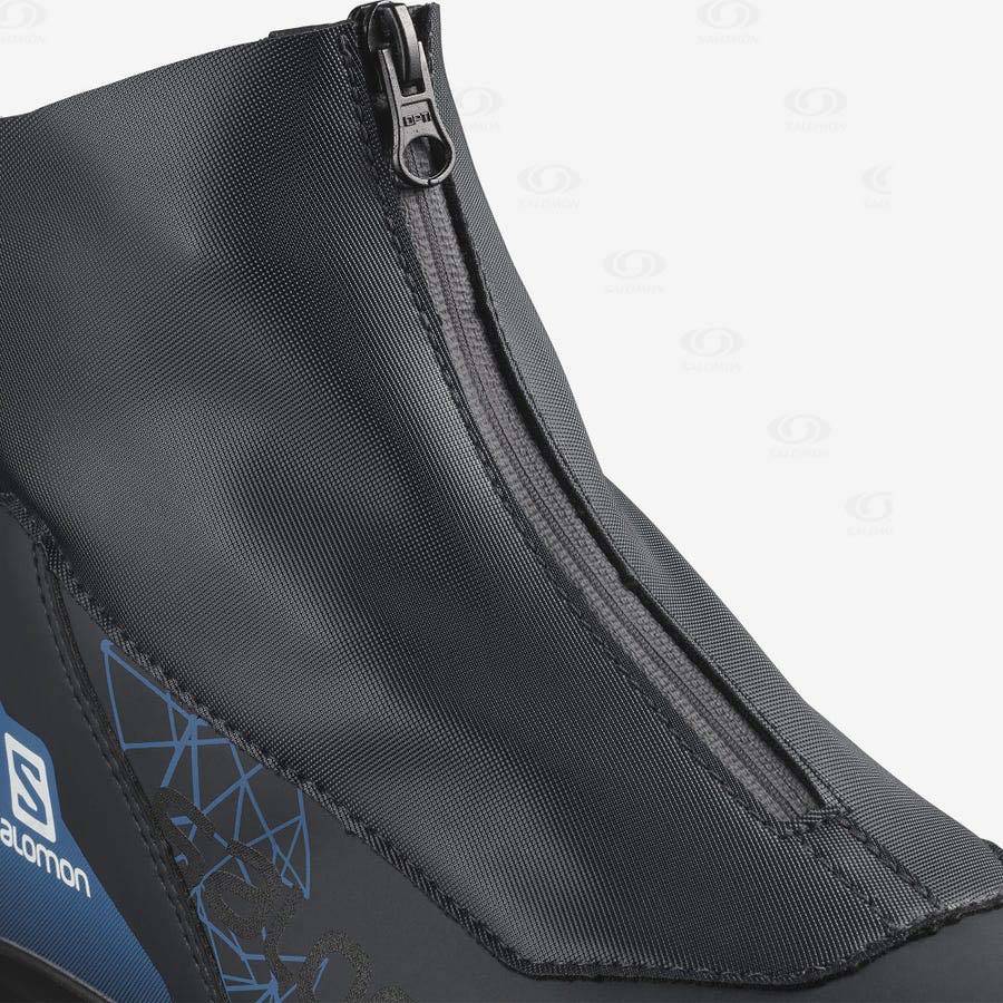 Black / Blue Salomon VITANE PROLINK Women's Waterproof Boots | US-M1846