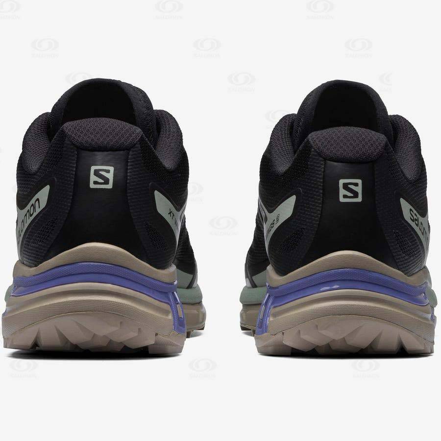 Black / Blue Salomon XT-WINGS 2 Women's Sneakers | US-O1215