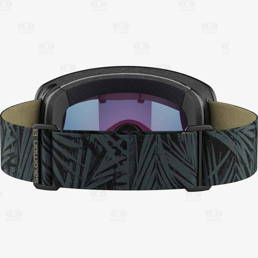 Black / Grey Salomon LO FI SIGMA Men's Goggles | US-W2320