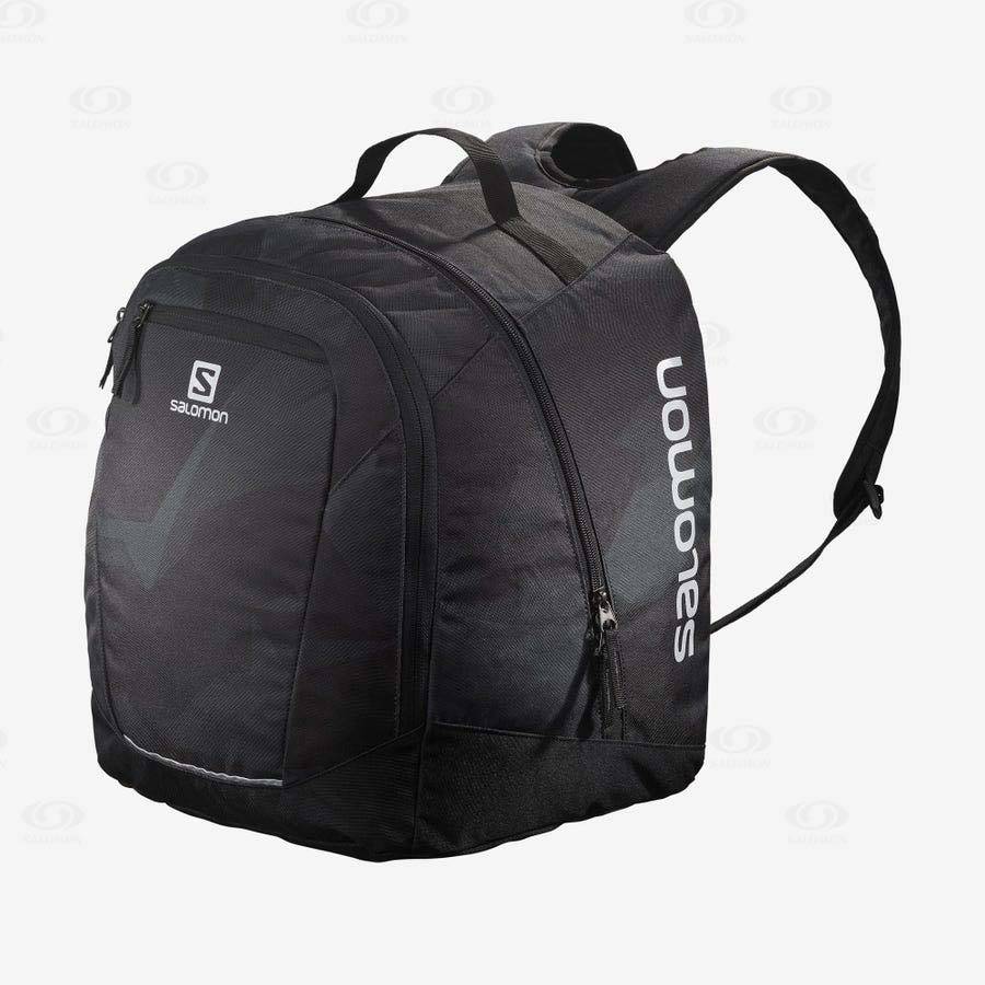 Black / Grey Salomon ORIGINAL GEAR BACKPACK Women\'s Bags | US-W2940