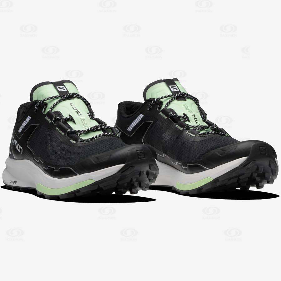 Black / Mint Salomon ULTRA RAID Men's Sneakers | US-O2400