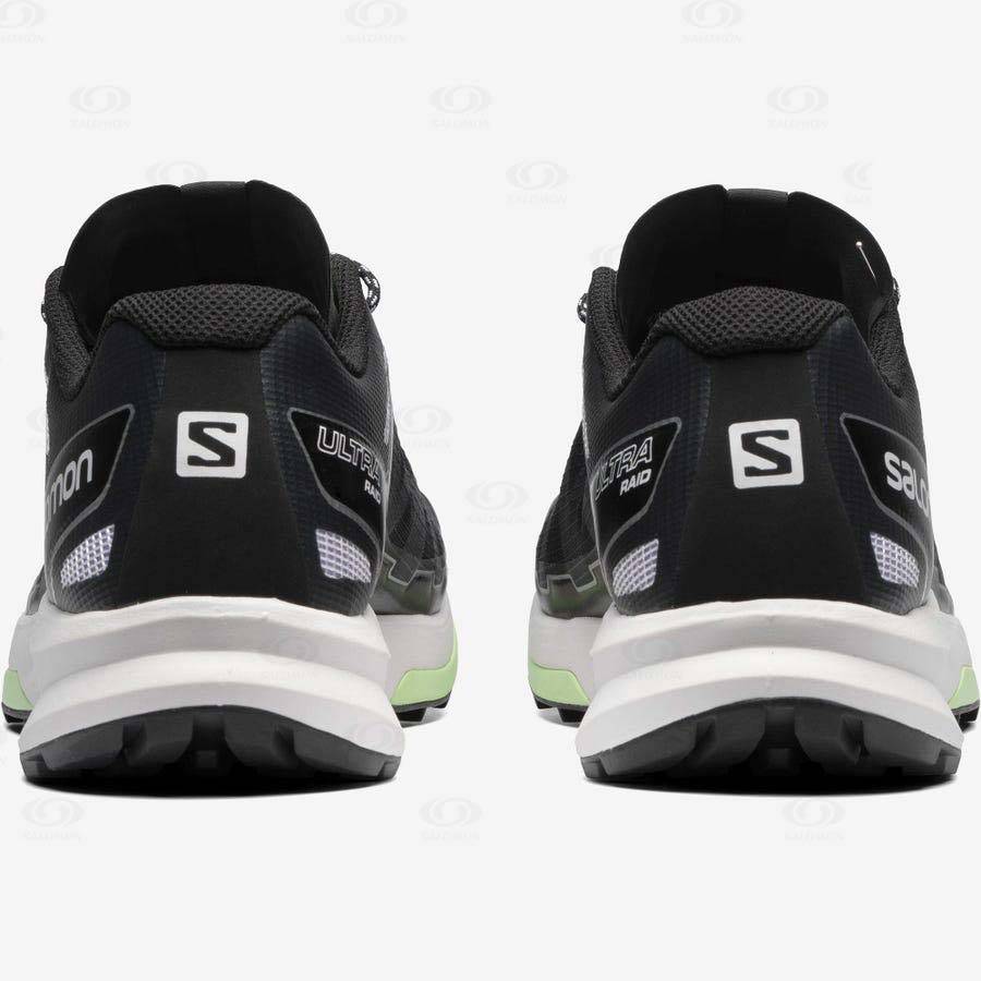 Black / Mint Salomon ULTRA RAID Men's Sneakers | US-O2400