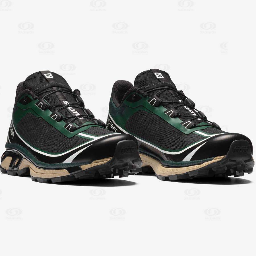 Black / Olive Salomon XT-6 FT Men's Sneakers | US-O1287