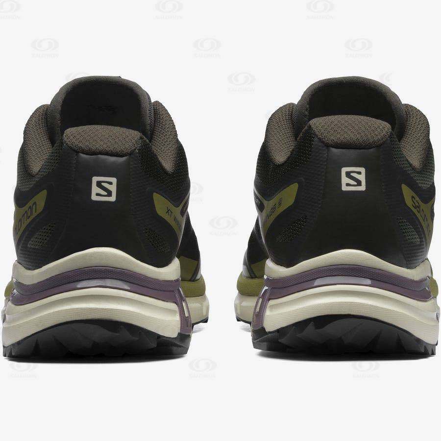 Black / Olive Salomon XT-WINGS 2 Men's Sneakers | US-A2088