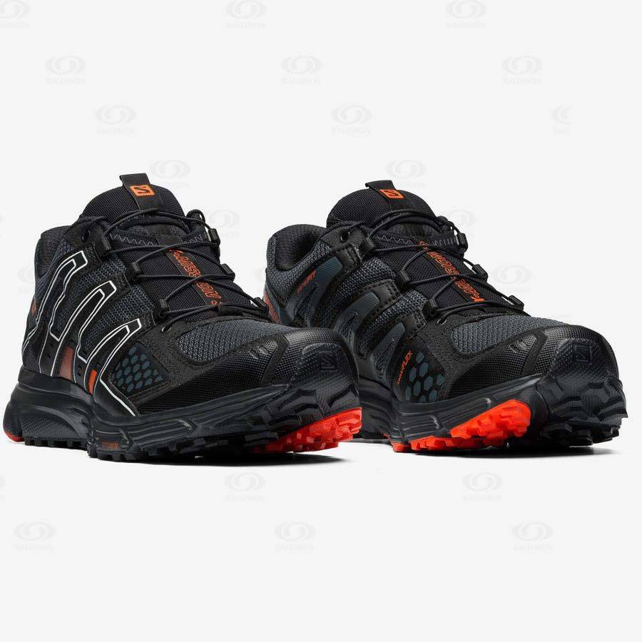 Black / Red Salomon X-MISSION 3 Women's Sneakers | US-N2611