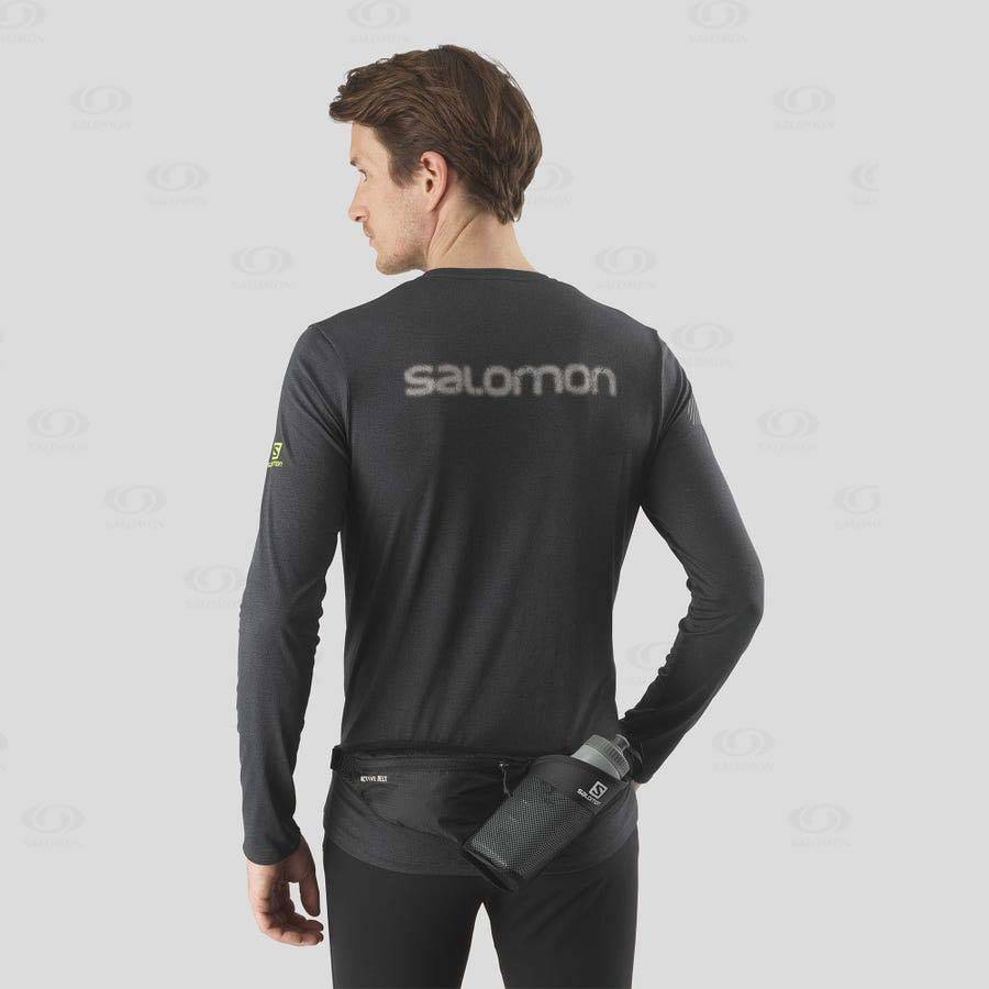 Black Salomon ACTIVE Men's Running Packs | US-O2433