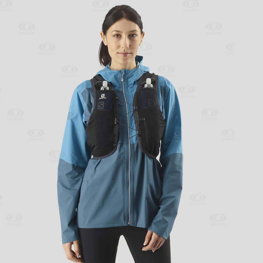 Black Salomon ACTIVE SKIN 8 Women's Running Packs | US-N1365