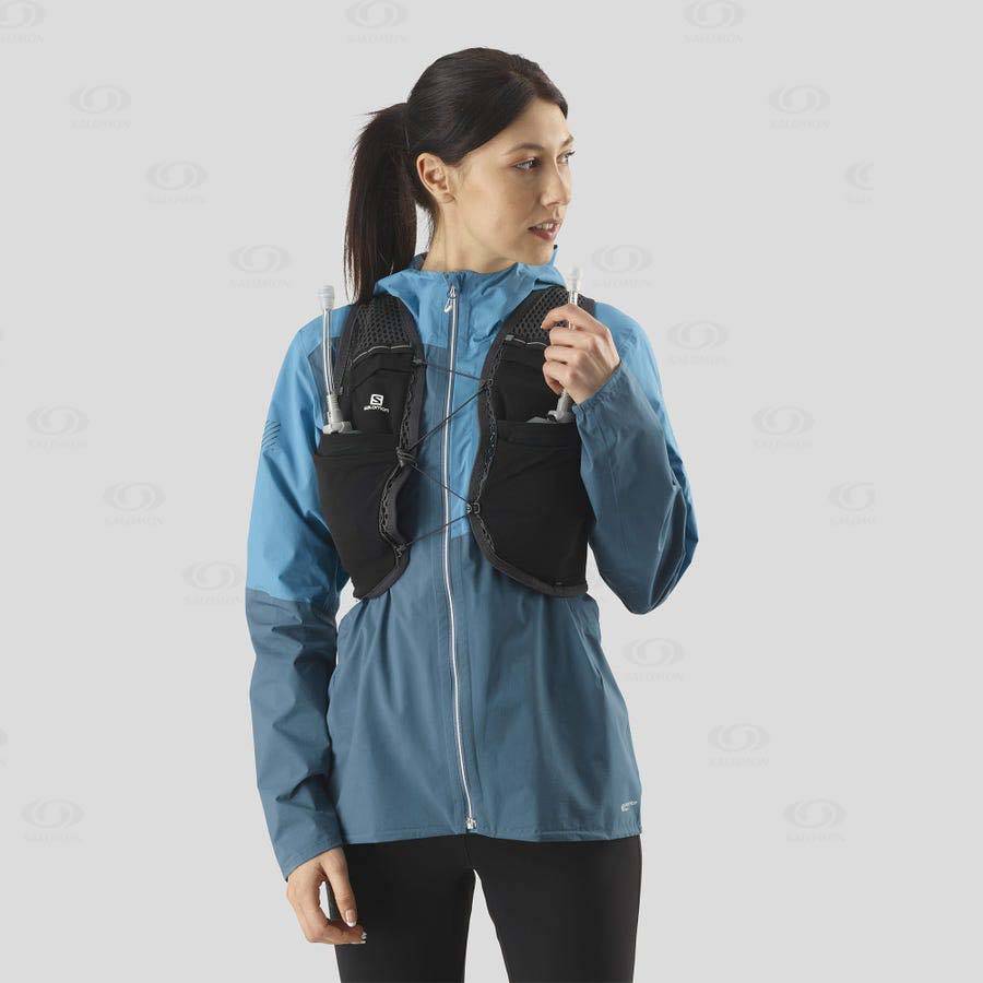 Black Salomon ACTIVE SKIN 8 Women's Running Packs | US-W2610