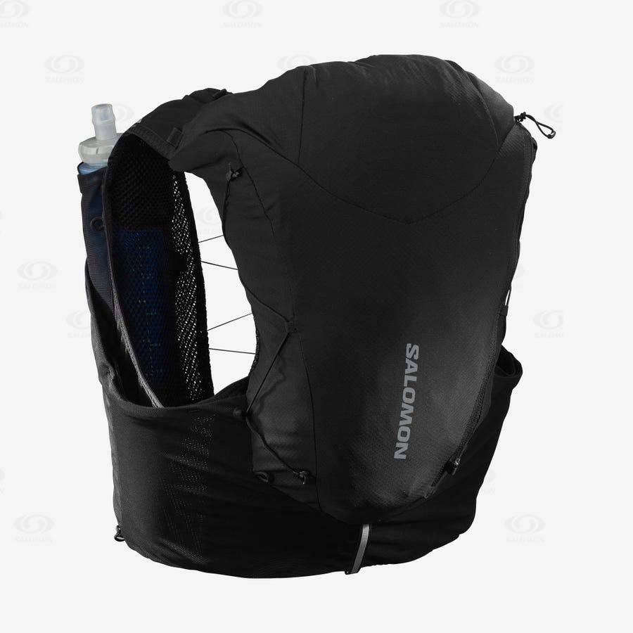 Black Salomon ADV SKIN 12 Men's Running Packs | US-W1530