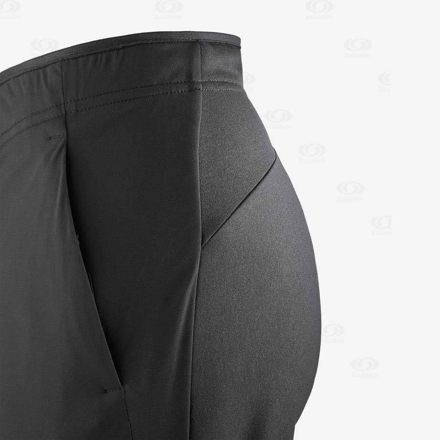 Black Salomon AGILE WARM Women's Pants | US-N1162