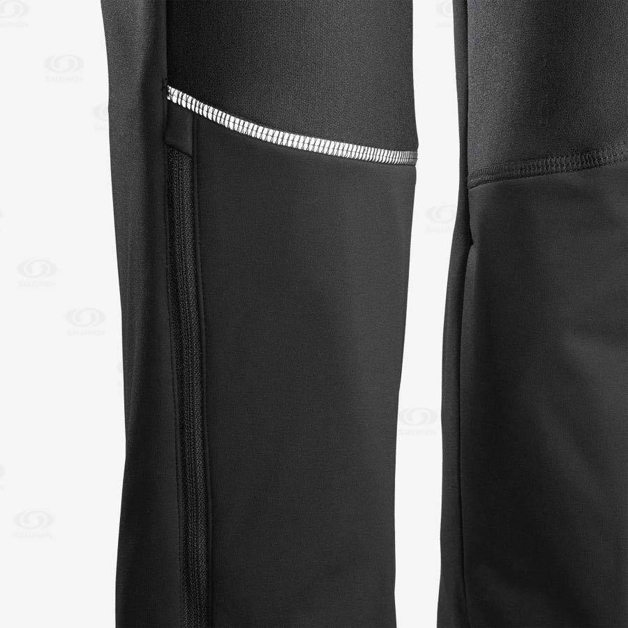 Black Salomon AGILE WARM Women's Pants | US-N1162