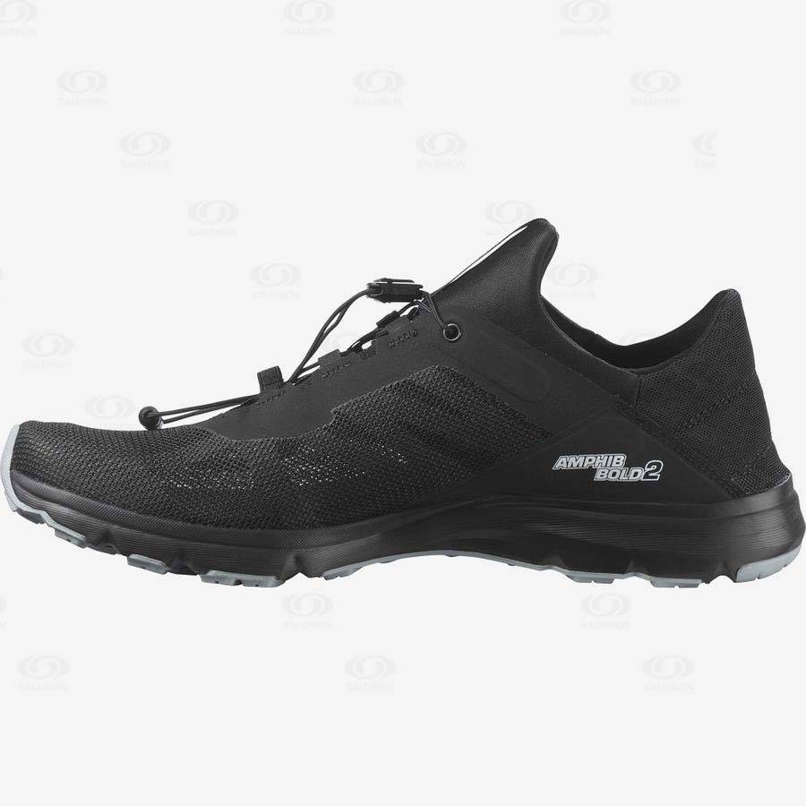 Black Salomon AMPHIB BOLD 2 Men's Water Shoes | US-S1625