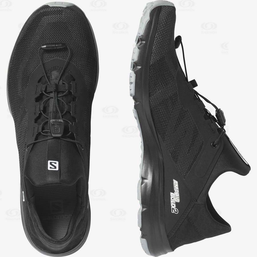 Black Salomon AMPHIB BOLD 2 Men's Water Shoes | US-S1625