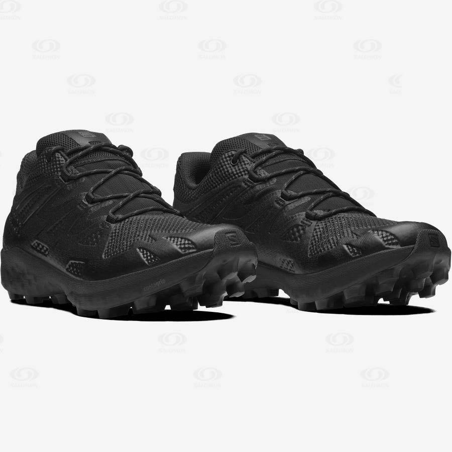 Black Salomon CROSS ADVANCED Women's Sneakers | US-A1444