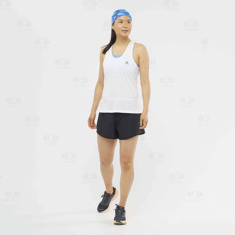 Black Salomon CROSS REBEL 4'' Women's Shorts | US-L1935