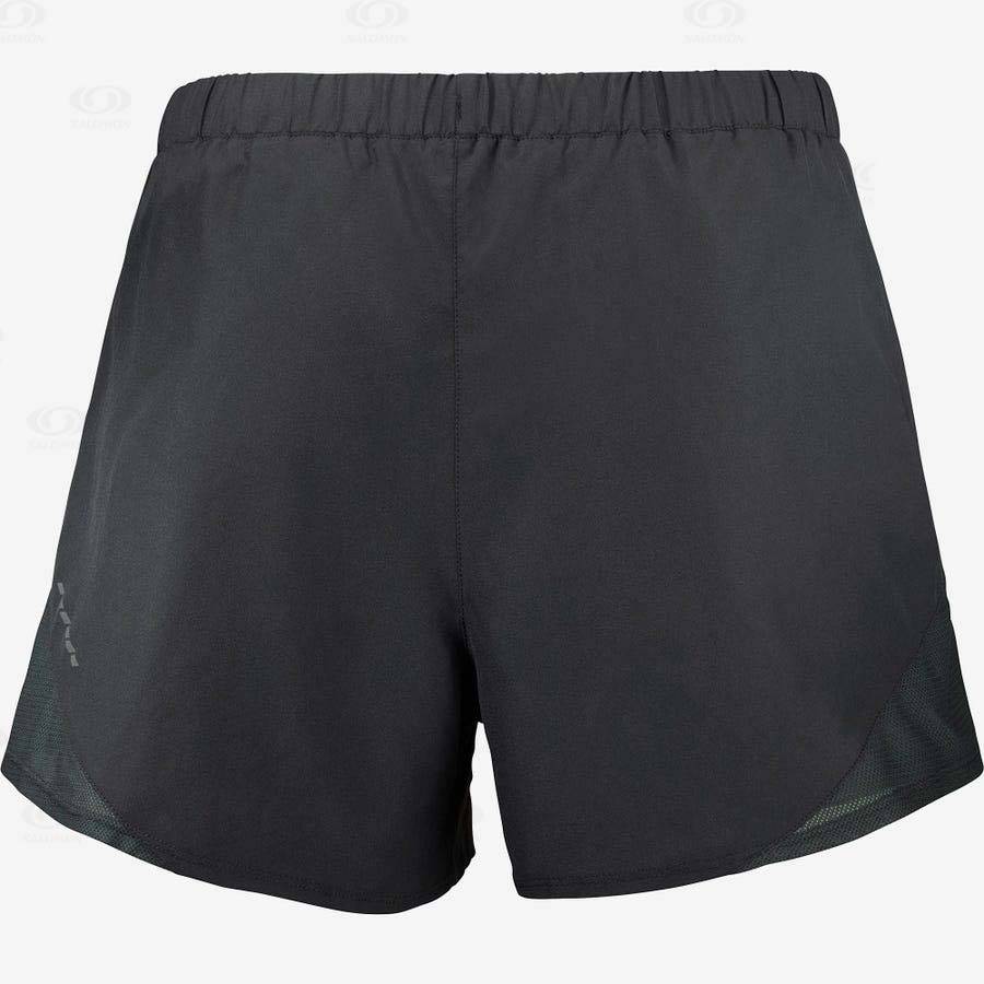 Black Salomon CROSS REBEL 4'' Women's Shorts | US-L1935