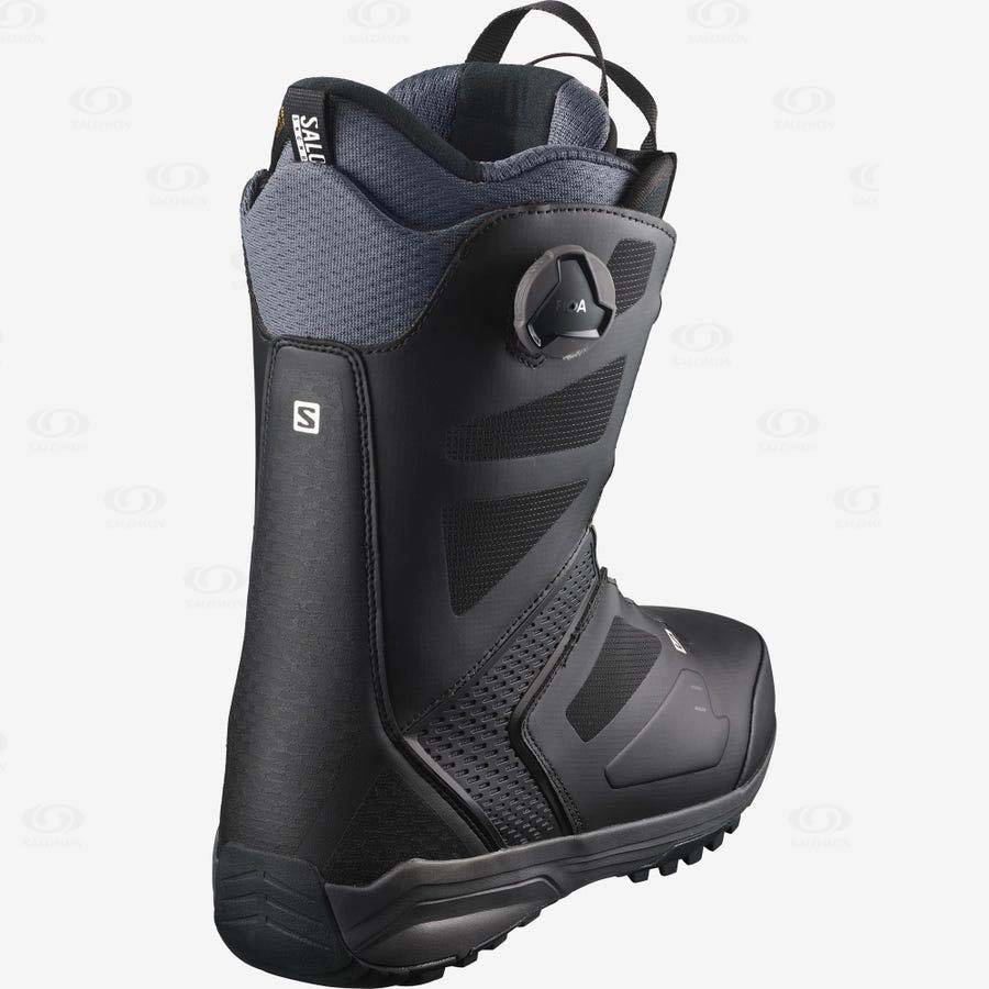 Black Salomon DIALOGUE DUAL BOA Men's Ski Boots | US-A2347