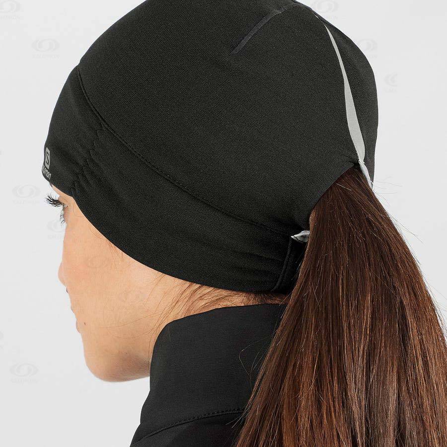 Black Salomon ELEVATE WARM Women's Hats | US-wA1325