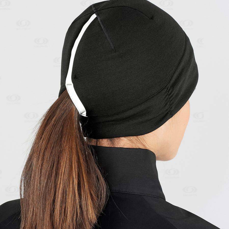 Black Salomon ELEVATE WARM Women's Hats | US-wA1325