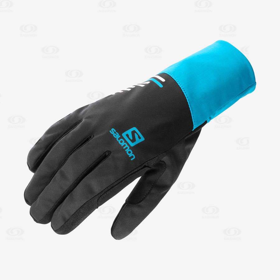 Black Salomon EQUIPE Men\'s Gloves | US-S2409