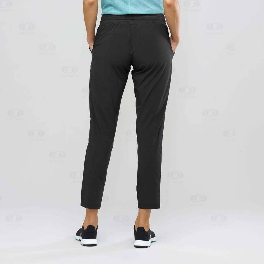 Black Salomon ESSENTIAL LIGHT Women's Pants | US-A1458