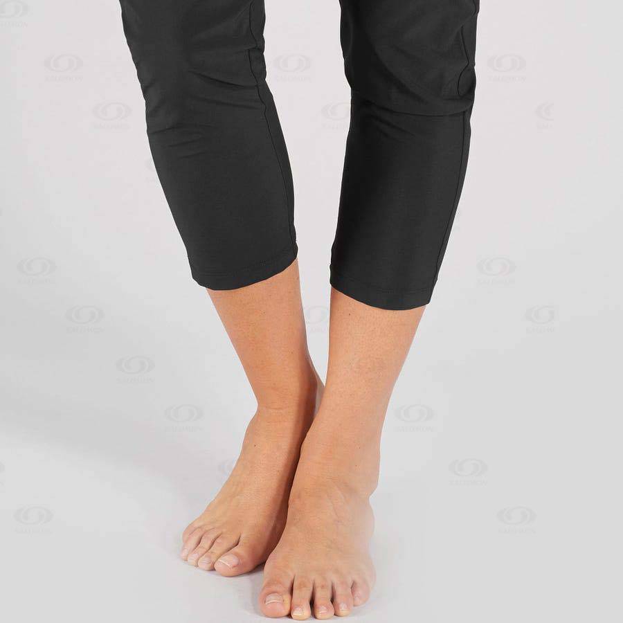 Black Salomon ESSENTIAL LIGHT Women's Pants | US-A1458