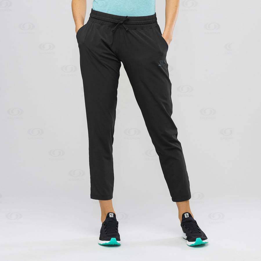 Black Salomon ESSENTIAL LIGHT Women's Pants | US-A1458