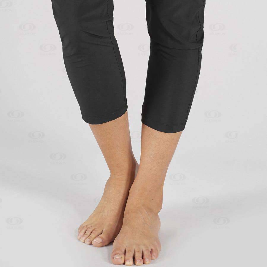 Black Salomon ESSENTIAL LIGHT Women's Pants | US-A1458