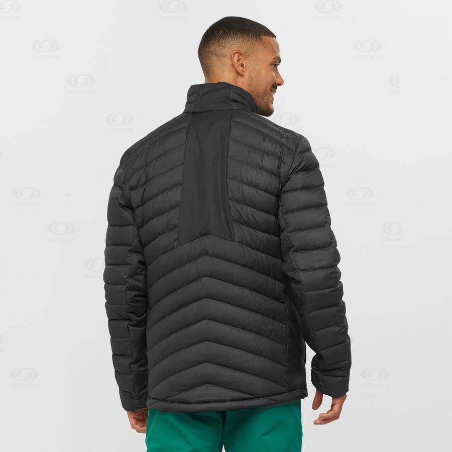 Black Salomon ESSENTIAL XWARM DOWN Men's Insulated Jackets | US-M1237