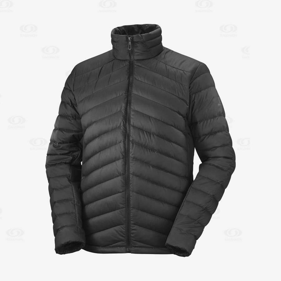 Black Salomon ESSENTIAL XWARM DOWN Men\'s Insulated Jackets | US-M1237