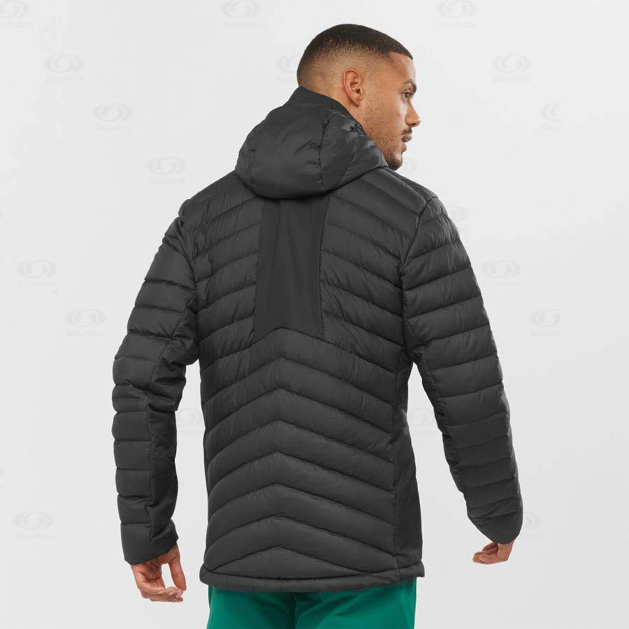 Black Salomon ESSENTIAL XWARM DOWN Men's Insulated Jackets | US-S1814