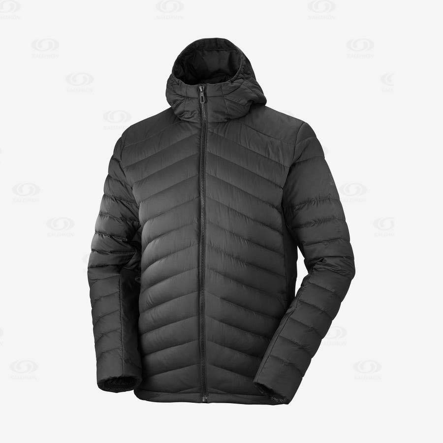 Black Salomon ESSENTIAL XWARM DOWN Men\'s Insulated Jackets | US-S1814