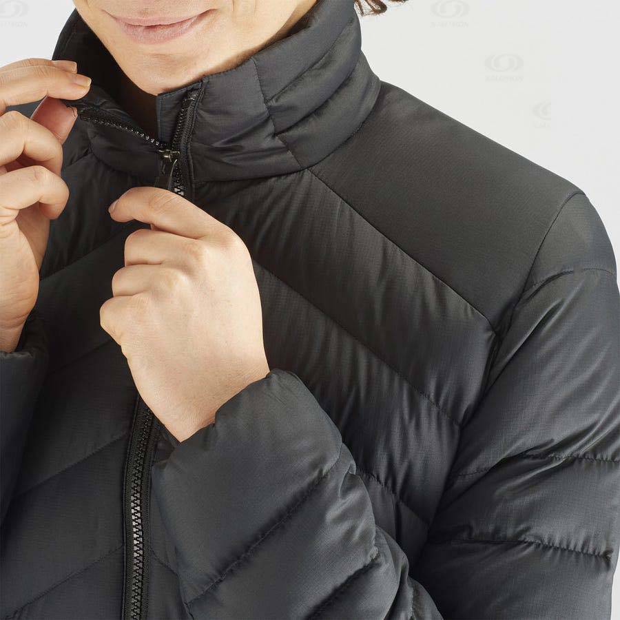 Black Salomon ESSENTIAL XWARM DOWN Women's Insulated Jackets | US-L1655