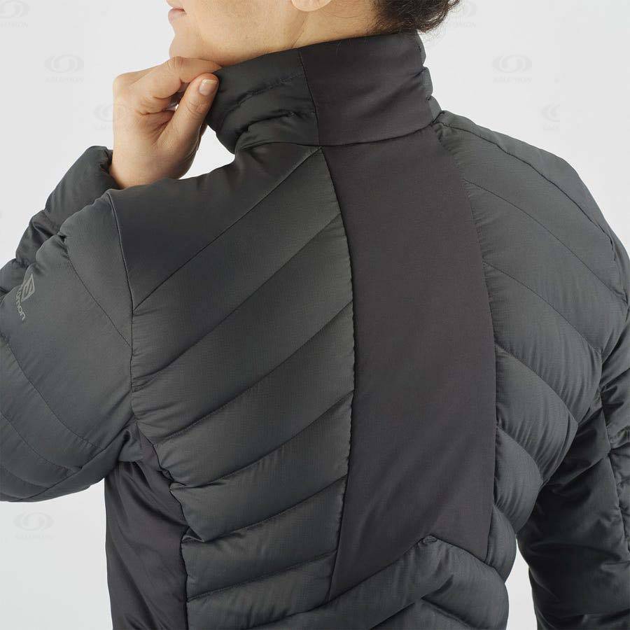 Black Salomon ESSENTIAL XWARM DOWN Women's Insulated Jackets | US-L1655