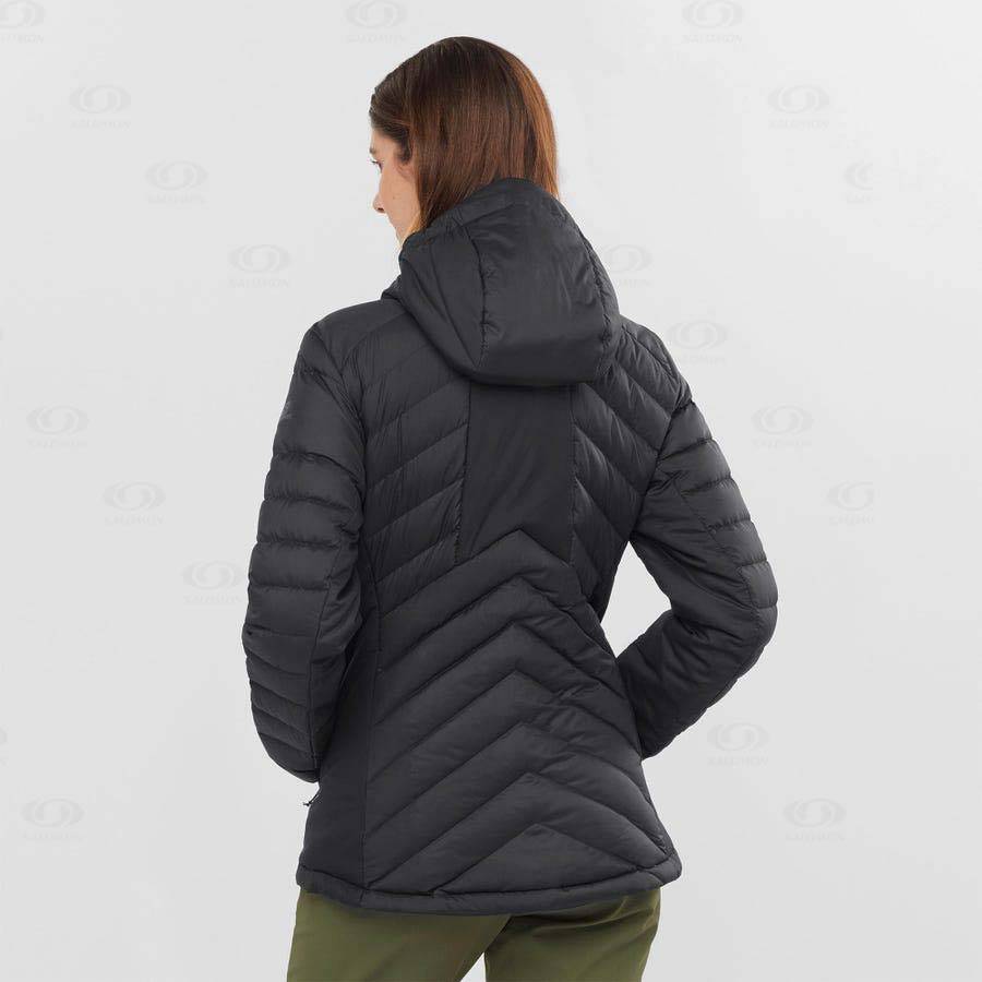 Black Salomon ESSENTIAL XWARM DOWN Women's Insulated Jackets | US-O1502