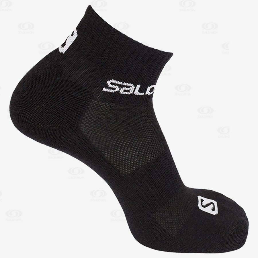 Black Salomon EVASION 2-PACK Men's Socks | US-M1909