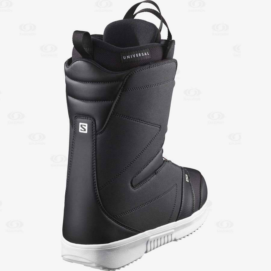 Black Salomon FACTION BOA Men's Ski Boots | US-M2336