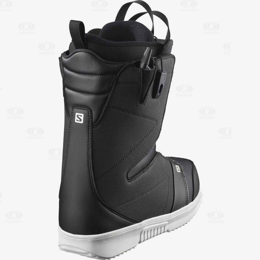 Black Salomon FACTION Men's Ski Boots | US-N1281