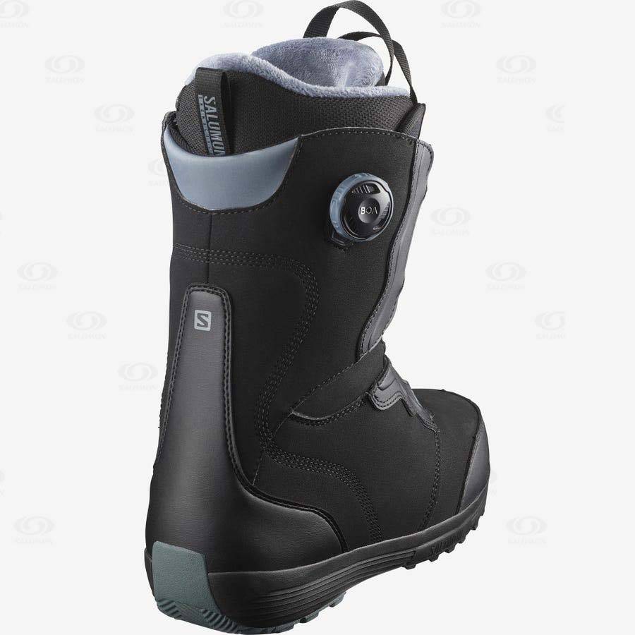 Black Salomon IVY BOA Women's Ski Boots | US-O2148