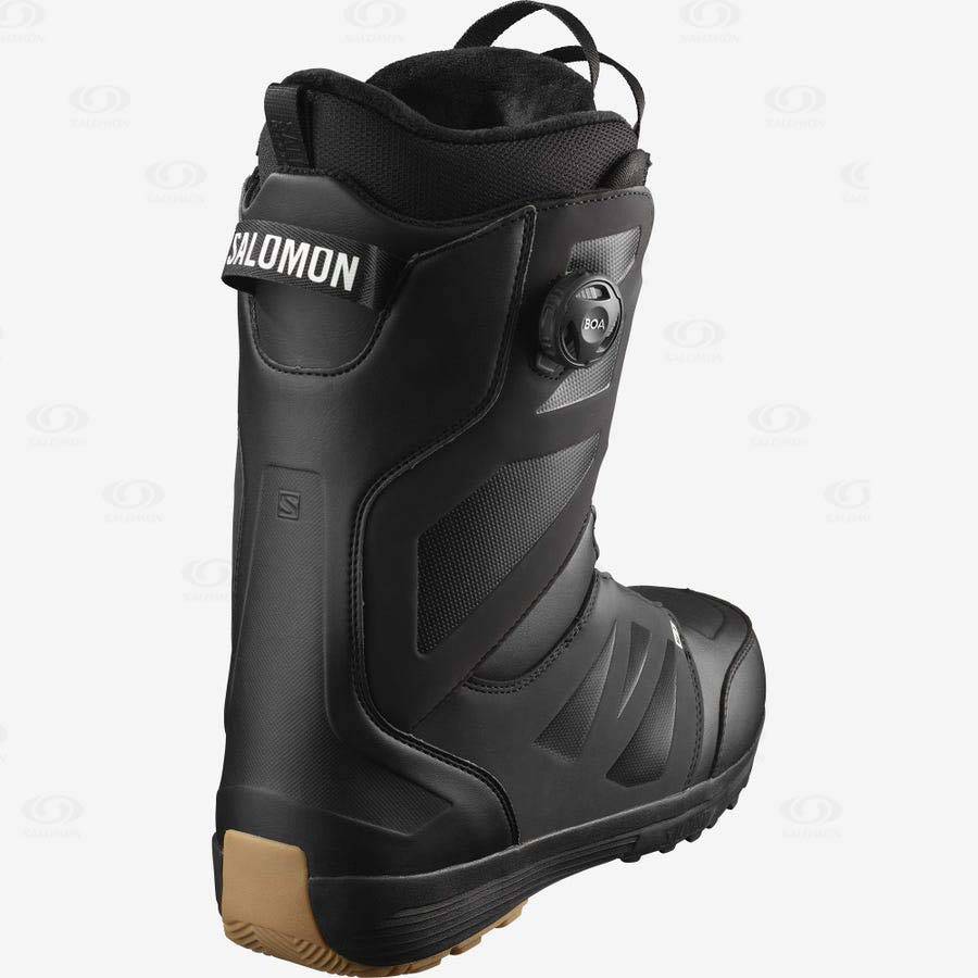 Black Salomon LAUNCH BOA SJ BOA Men's Ski Boots | US-L1347