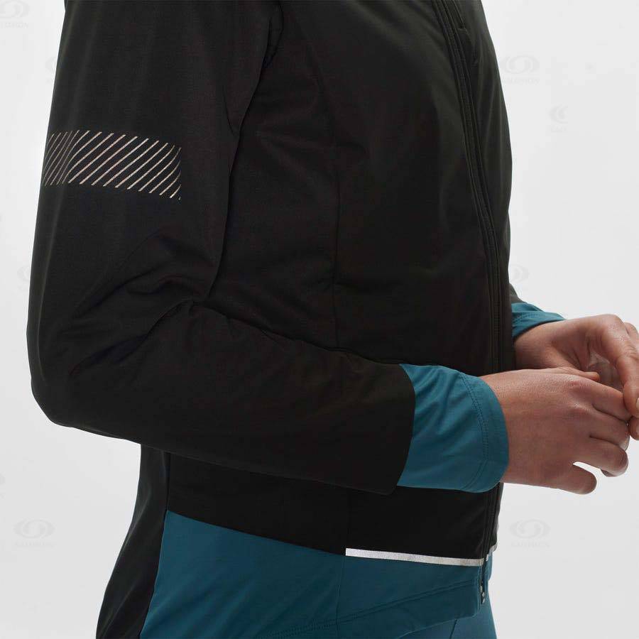 Black Salomon LIGHT SHELL Women's Softshell Jackets | US-L2355