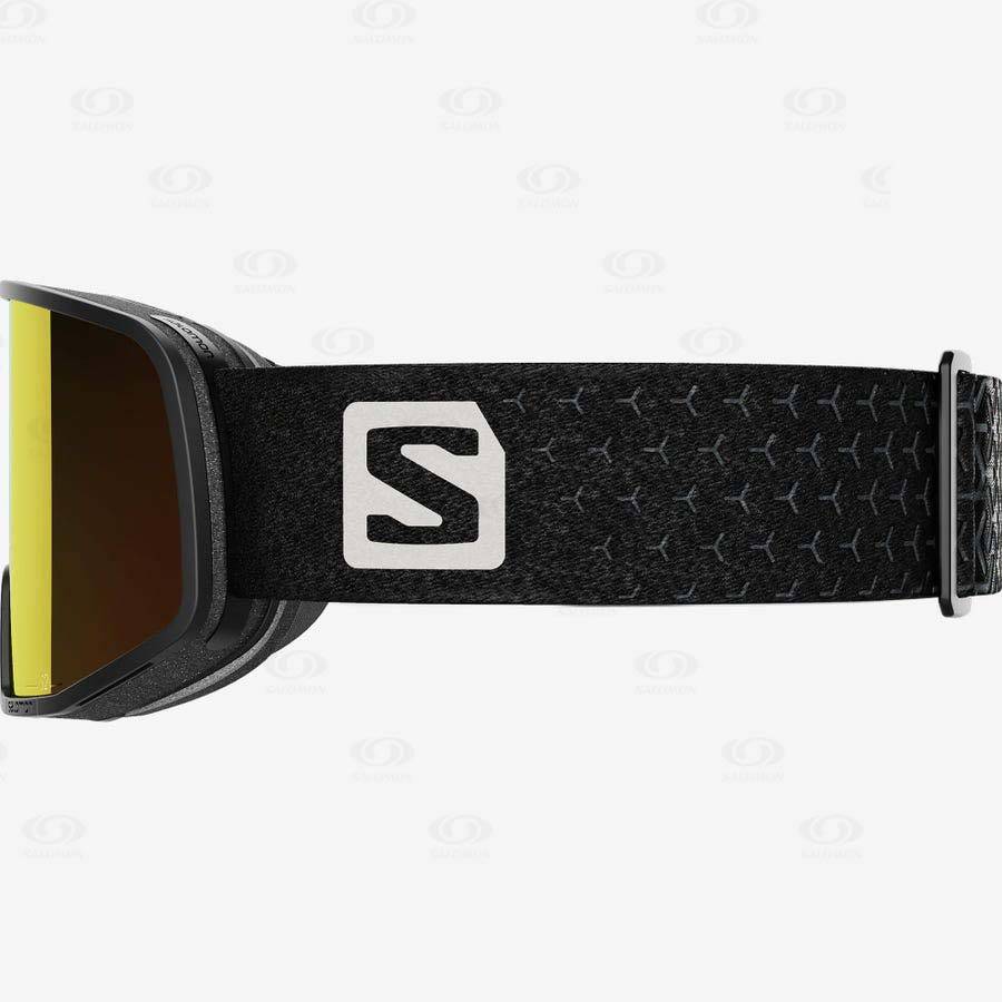 Black Salomon LO FI MULTILAYER Men's Goggles | US-O1945