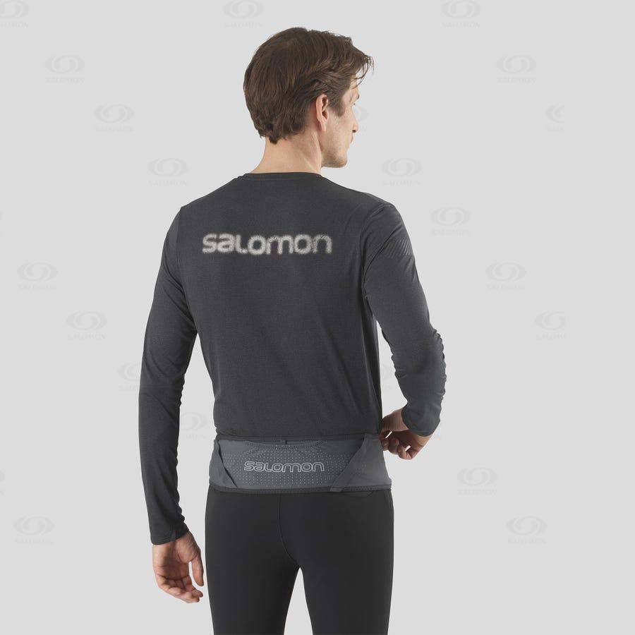 Black Salomon NOCTURN PULSE Men's Running Packs | US-O1005