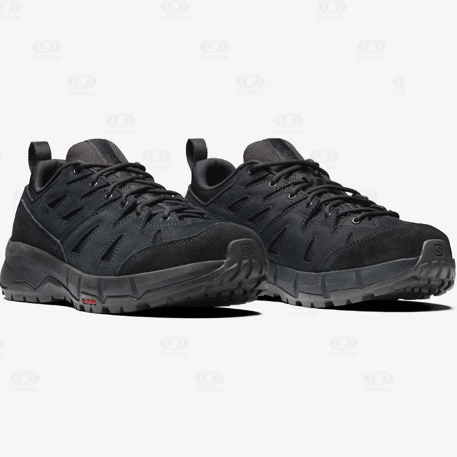 Black Salomon ODYSSEY ADVANCED Men's Sneakers | US-S1093