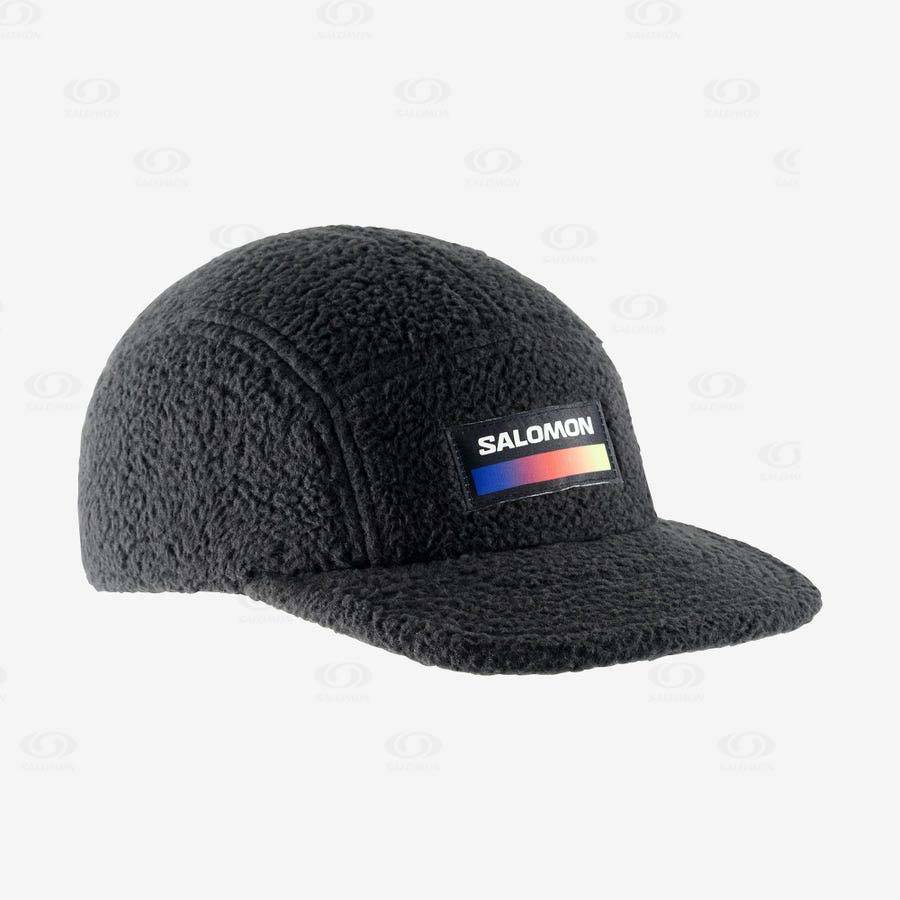 Black Salomon OUTLIFE SWEET FLEECE Men\'s Hats | US-L1452