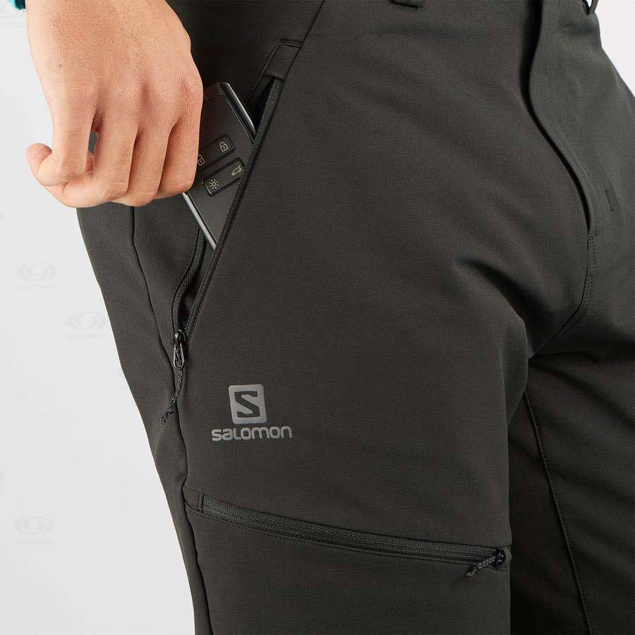 Black Salomon OUTPEAK WARM Men's Pants | US-N2065